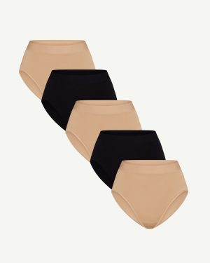 BlissWear High-Rise Brief 5-Pack