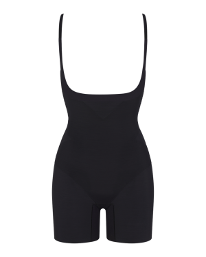 Open-Bust Mid-Thigh Bodysuit