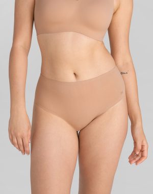 SoftForm Cotton High-Rise Brief